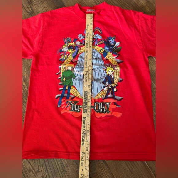 Vintage 90s Yu-Gi-Oh! Graphic T-Shirt Kids Rare Anime Tee - Picture 6 of 6
